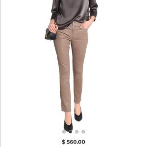 JBrand Leather Skinny Jeans